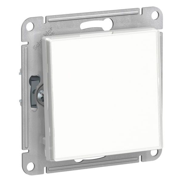 Выключатель одноклавишный Schneider Electric ATLASDESIGN, белый, ATN200111