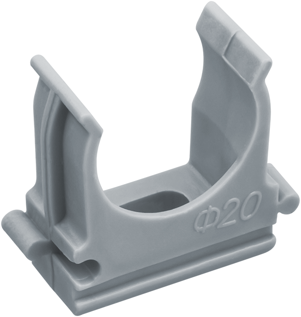 Держатель с защелкой 20мм для труб Navigator