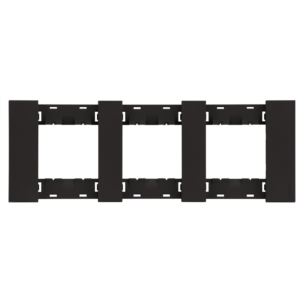 Рамка 3-ая цвет-черный матовый MEITON AA4802M3AG