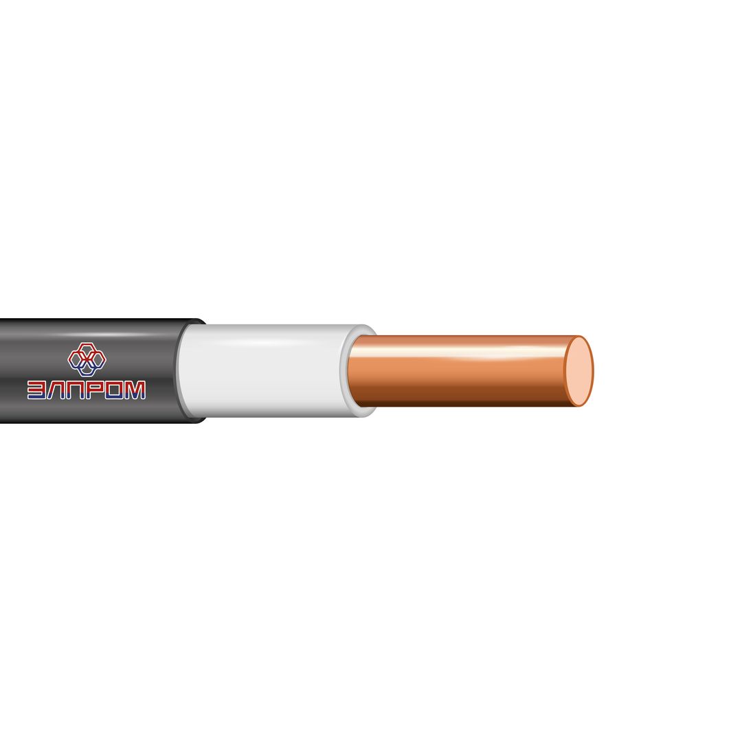 Кабель ВВГ нг(А)LS 1х2.5 0.66кВ белый (бухта)