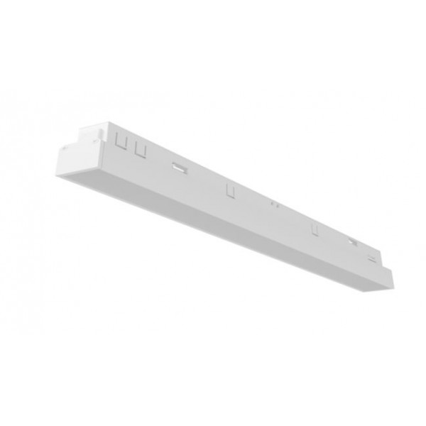 Светильник для магнитного шинопровода с широким углом рассеивания света MAGNET AM 416 LL-20-36P-24W-3000K WH