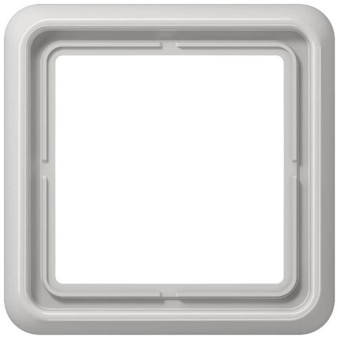 Рамка 1 пост Jung CD 500, светло-серый, CD581LG