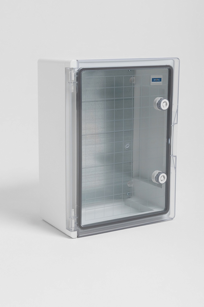 Корпус пластиковый ЩМПп прозрачная дверь 400х300х165мм УХЛ1 IP65 DYNEL